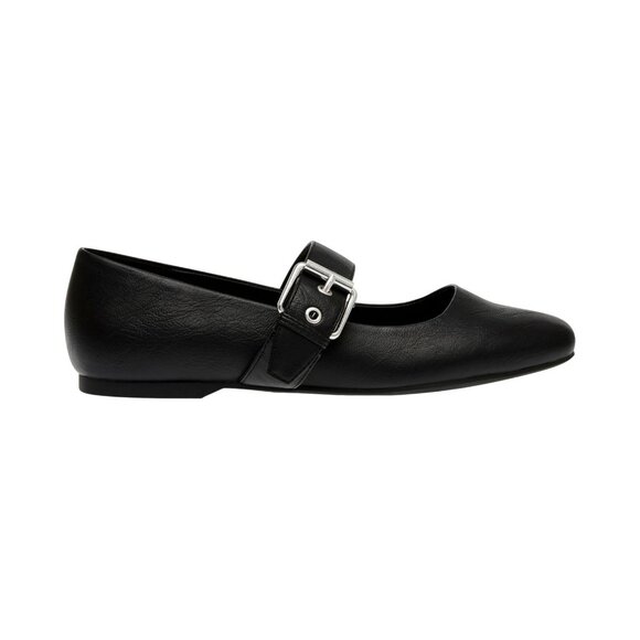 NEW DV Dolce Vita Womens Mellie Buckle Strap Mary Jane Flats MELLIE Black 6.5M - Picture 2 of 12